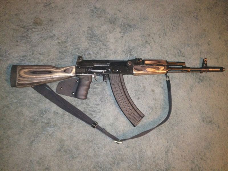 SOLD Saiga converted featureless AK74 BNIB IZH240 (AK forend) never